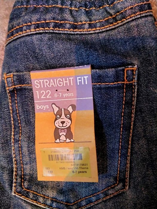 Джинсы 6 - 7 лет