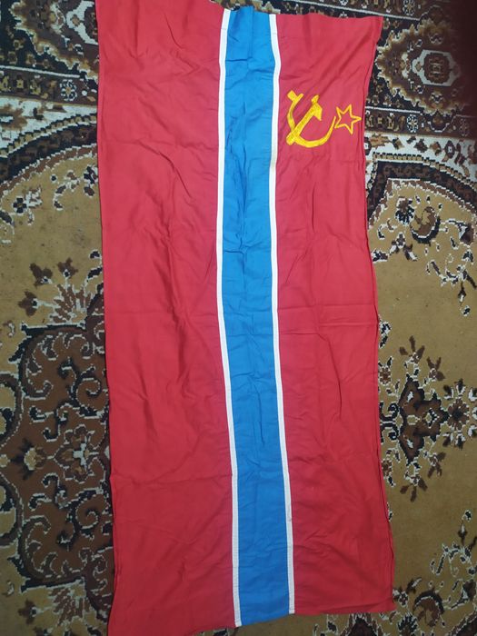 Флаг Узбекской ССР