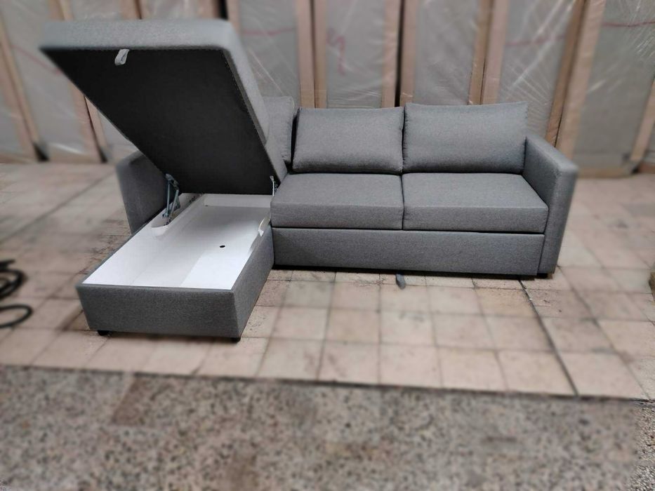 Ъглов диван(ляв и десен) с функция сън и ракла