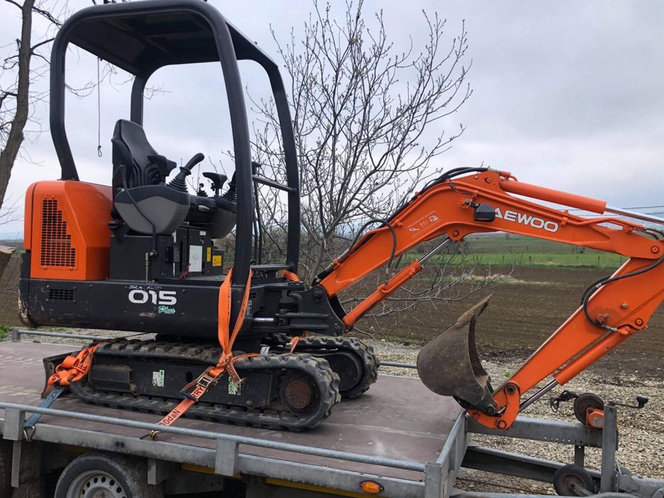 Miniexcavator 1.6tone Daewoo 1000 de ore