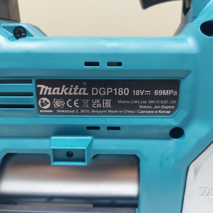 Акумулаторен такаламит(гресьорка) Makita DGP180Z