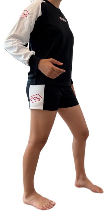 Set pantaloni scurti + tricou Lotto copii, pt fotbal