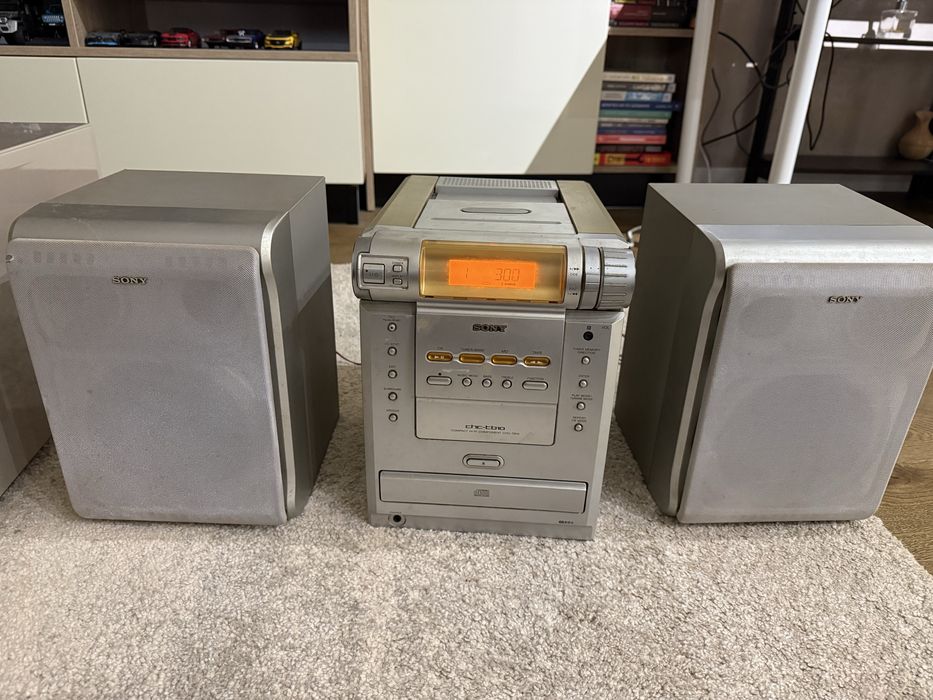 Combină Muzicală SONY CHC-TB10 Sistem Audio cu Boxe - Vintage - Funcțională