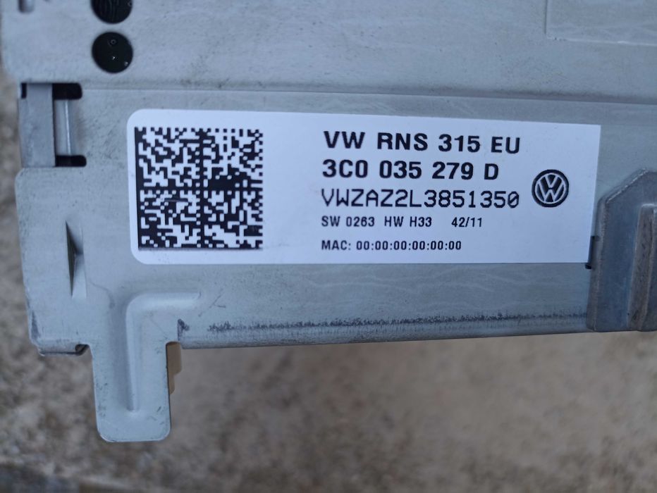 RNS 315 Навигация за Автомобили от WAG групата