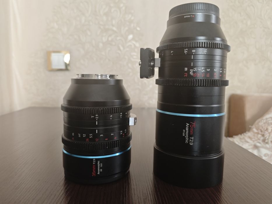 lumix s5m2x sirui35mm&75mm1.6xanamorphic