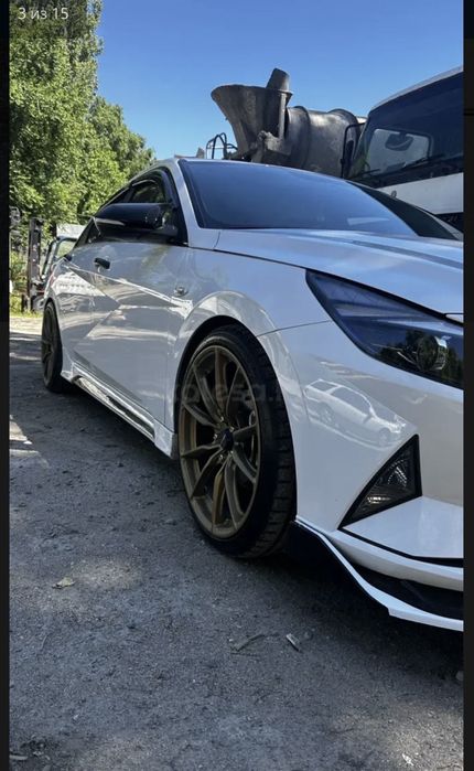 Пружины занижение — 30мм Hyundai Elantra cn7