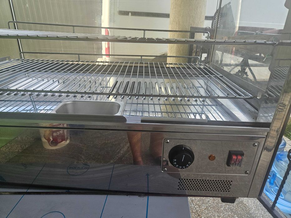 Vitrina calda profesionala-Ca noua ( utilizata 2 saptamani)