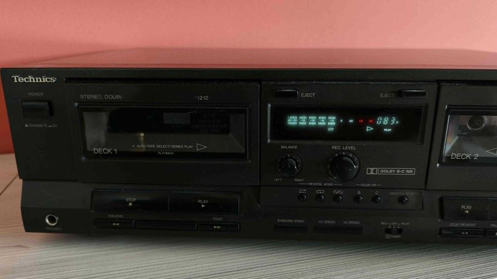 Double Cassette Deck TECHNICS RS-TR212