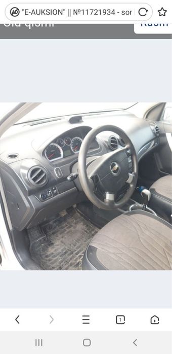 nexia 3 xolati yaxshi 1.5 balonlari urta xolafa