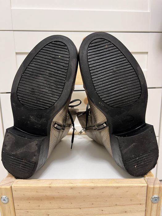 Ghete piele toamna iarna aurii Gemelli