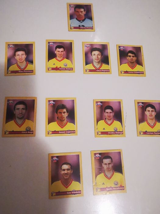 Cartonase Star Foods Echipa Nationala A Romaniei De Colectie