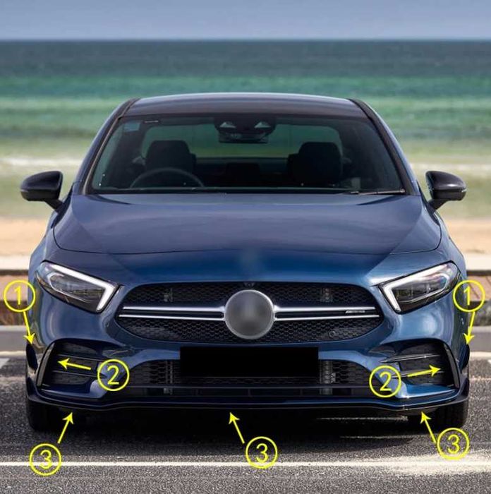 Eleron Portbagaj Luneta Lip Bara Fata Prelungire MERCEDES A CLASS