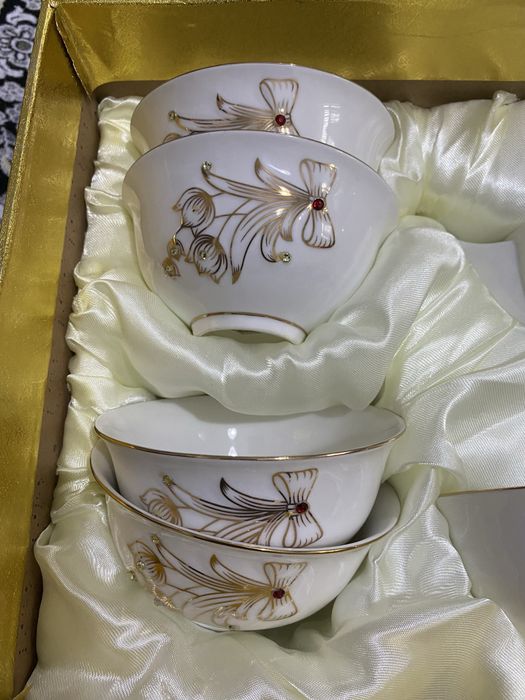 Чайный сервиз (чайник+кесе)