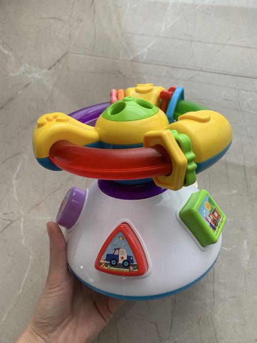 Jucarie interactiva volan cu proiector