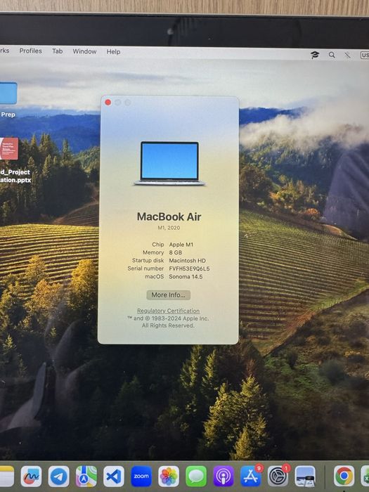 MacBook Air 13” M1 (2020), 512 GB