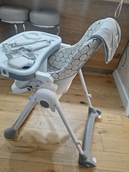 Scaun masa bebe Lorelli Campanella Grey
