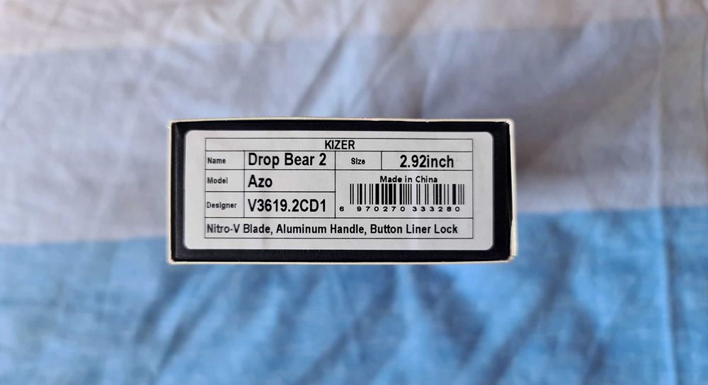Kizer drop bear 2 Nitro-V стомана