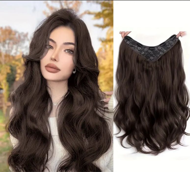 Екстейшън в кафяв цвят