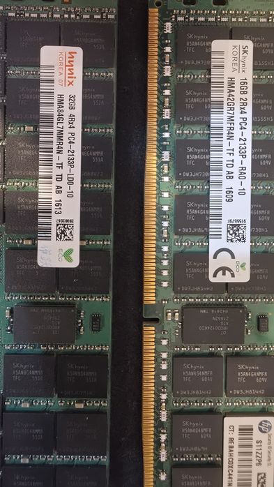 32GB DDR4  памет за сървър  ECC