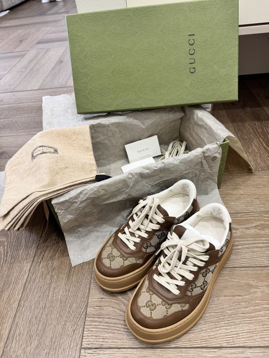 Оригинал Gucci кроссовки 35 размер