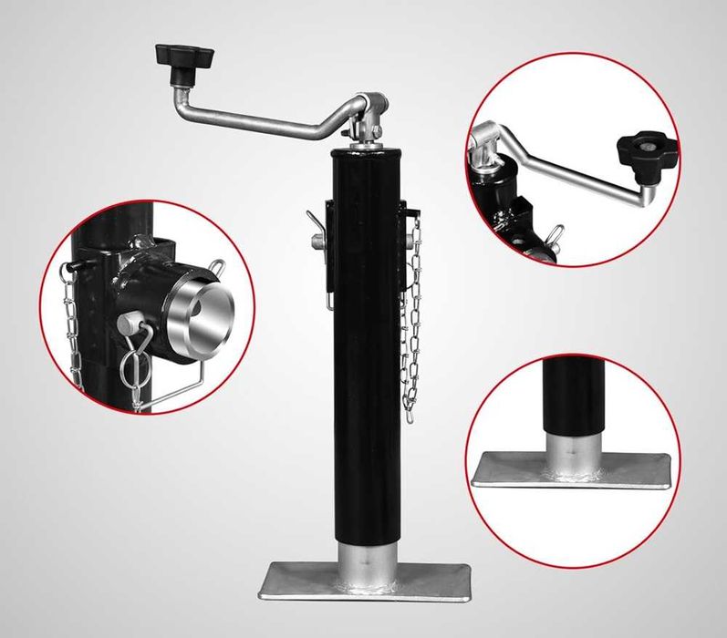 Телескопична опорна стойка за Ремарке - 40 до 70 см.