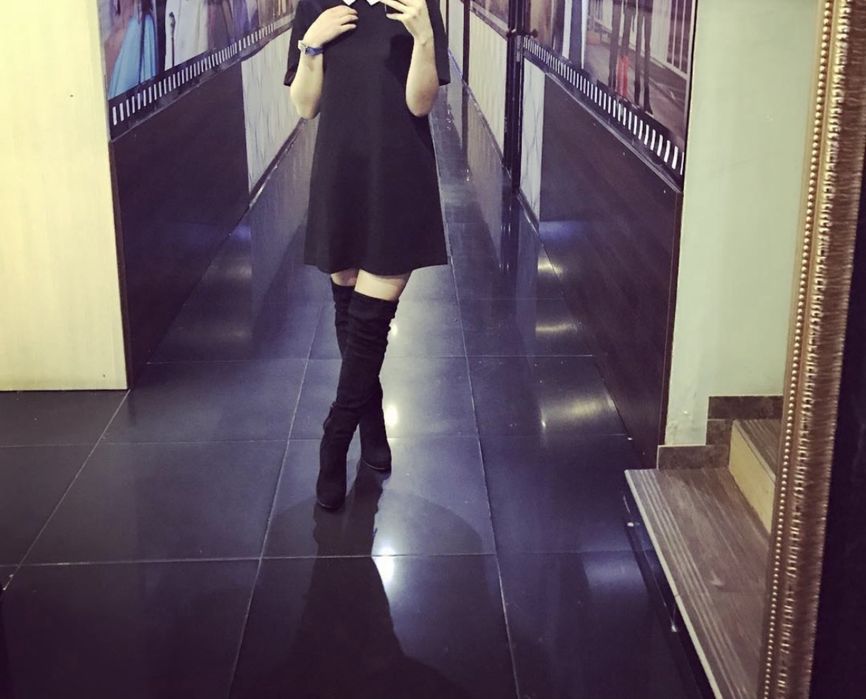 Весенние ботфорты за 5000тг