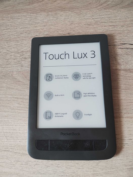PocketBook Touch Lux 3 електронна книга с подсветка