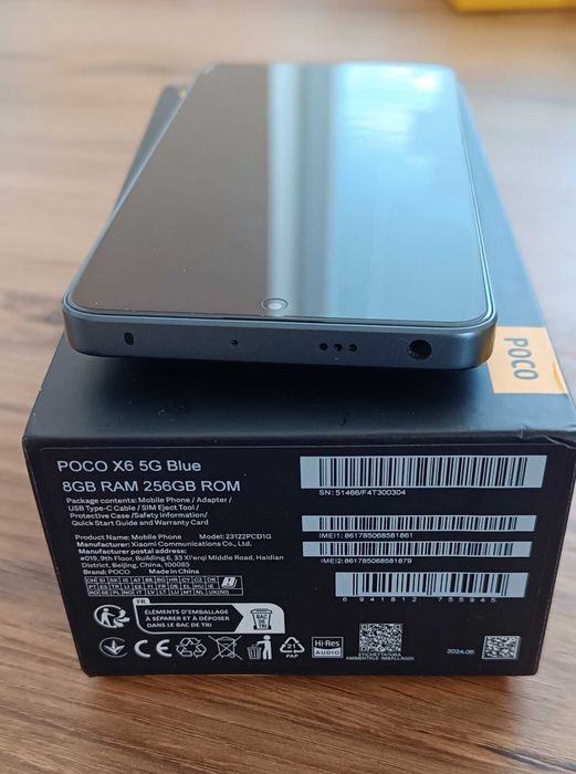 Xiaomi POCO X6 Blue 5G 8/256