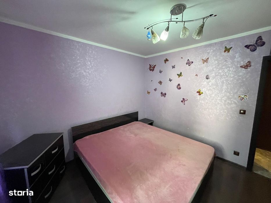 Apartament 3 camere, etaj 1/4,2 bai,69 mp, centrala,bloc 1981-Militari