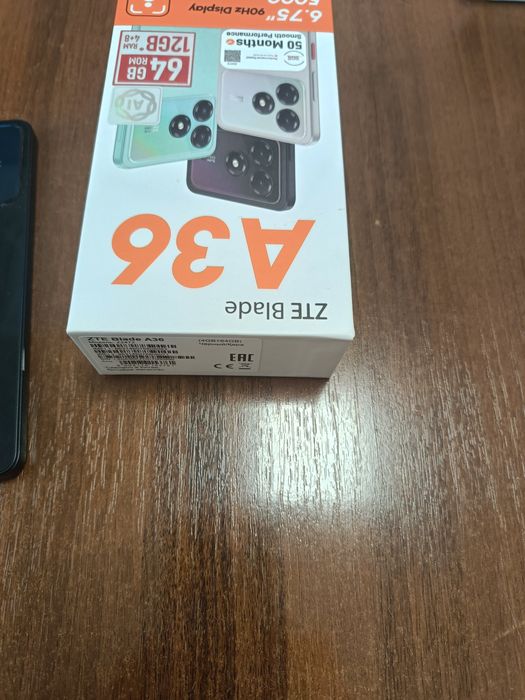 Смартфон ZTE Blade a36 с гарантией