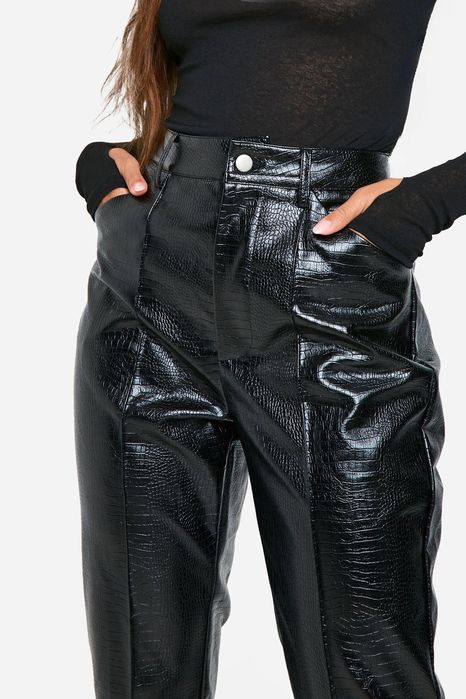 Кожени панталони Zara Amisu 36 размер