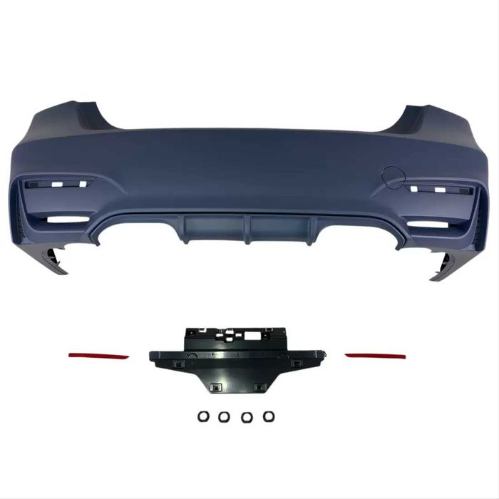 Тунинг Задна Броня С Дифузьор BMW F30 (2011+), M3 , Без Парктроник