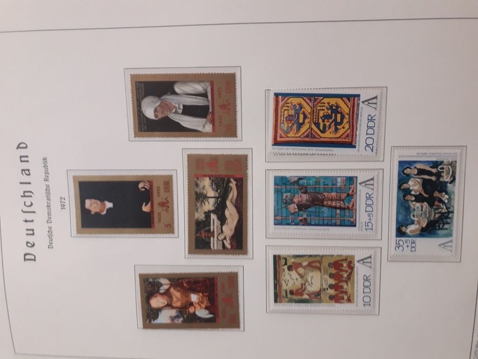 Класьори с марки,пълна колекция Германия 1957-1999,класьор с марки