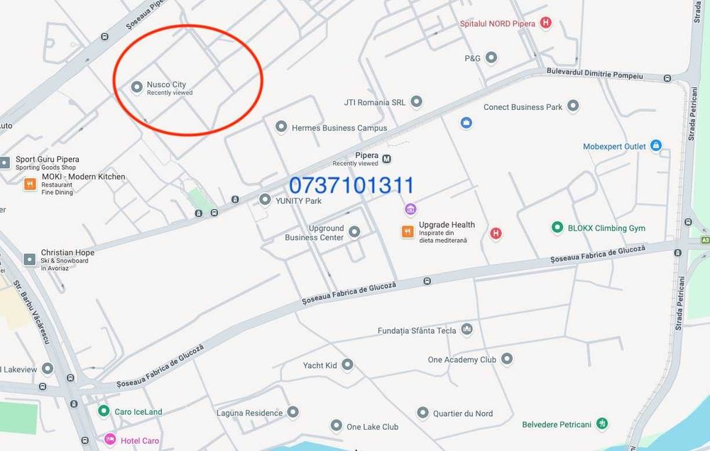 Apartament 2 camere Nusco City Pipera Aviatiei Aurel Vlaicu Sector 2