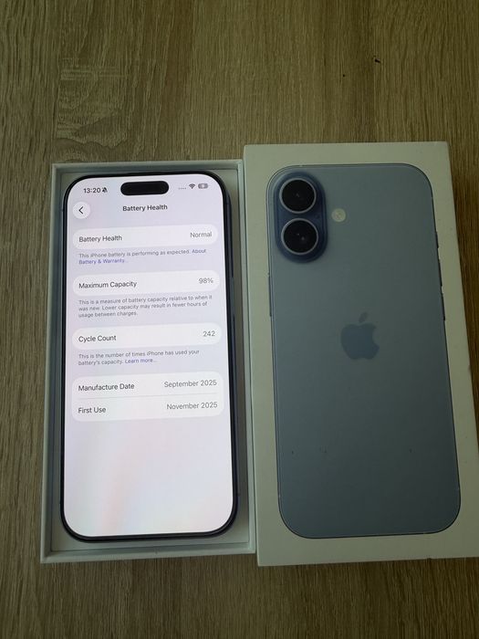 Iphone 17 Mist blue 256