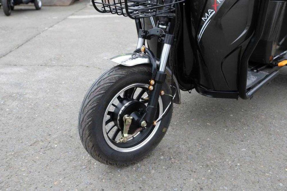 Електрическа Двуместна Триколка CARGO LUX 1500W - GRAY