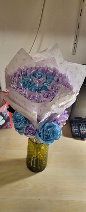 Buchet trandafiri panza