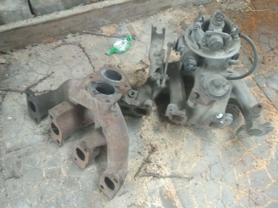 Выпускной коллектор на опель вектра