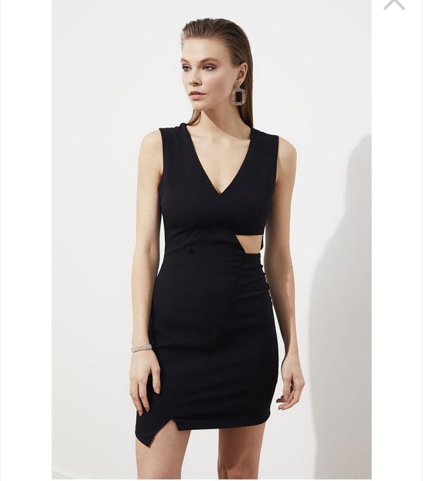 Черна рокля чисто нов