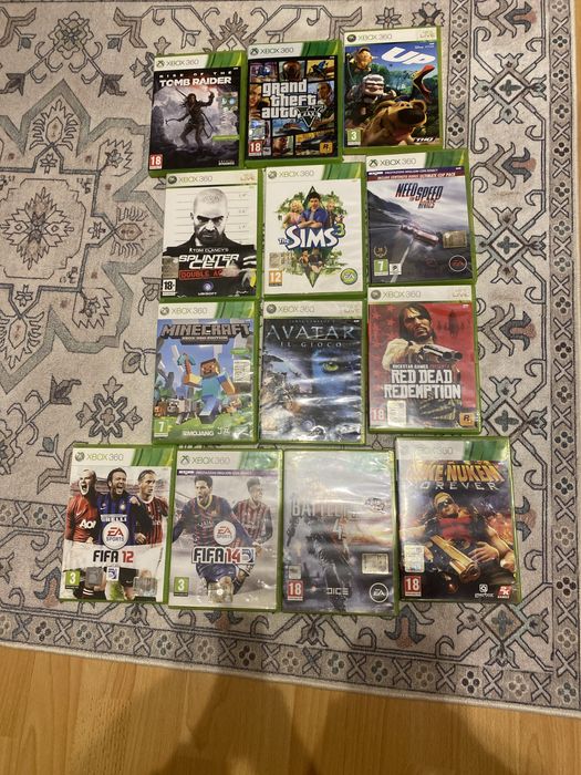 Set de jocuri xbox  360 foarte rare