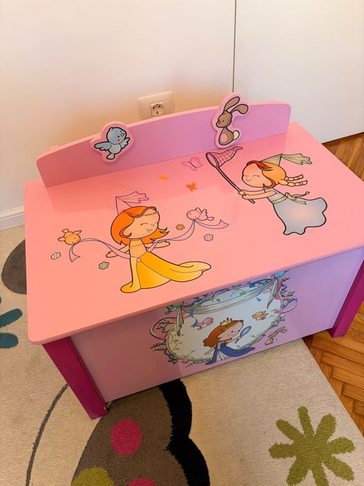 Cufăr jucării copii Mobexpert – Magic Princess