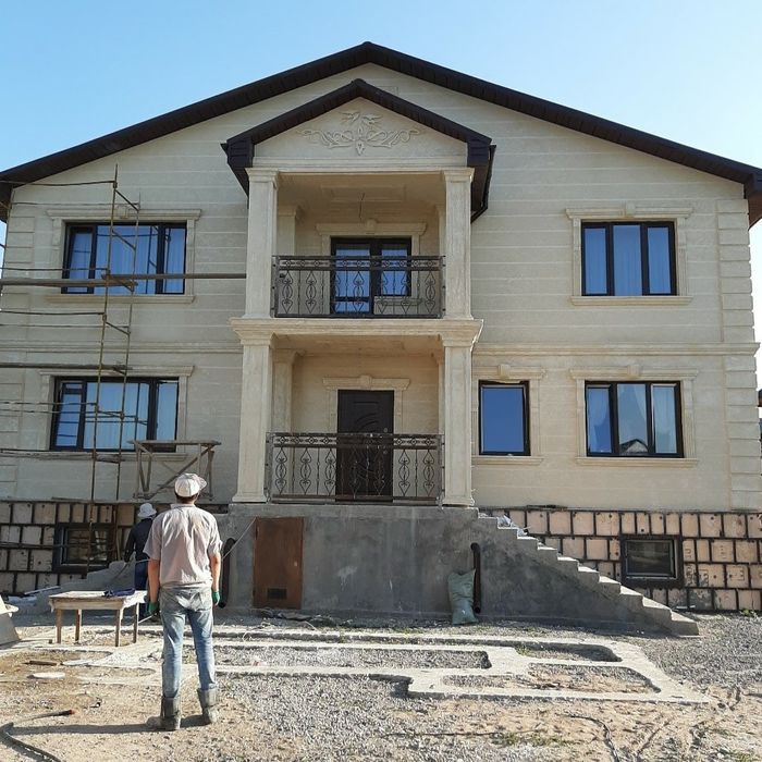 ! Жидкий травертин (материал + работа)