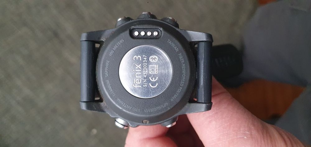 Smartwatch Garmin Fenix 3, sapphire, titanium, safir, gps