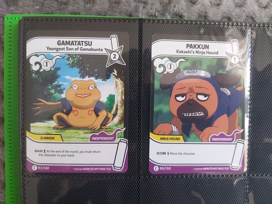 Naruto Mythos TCG карти