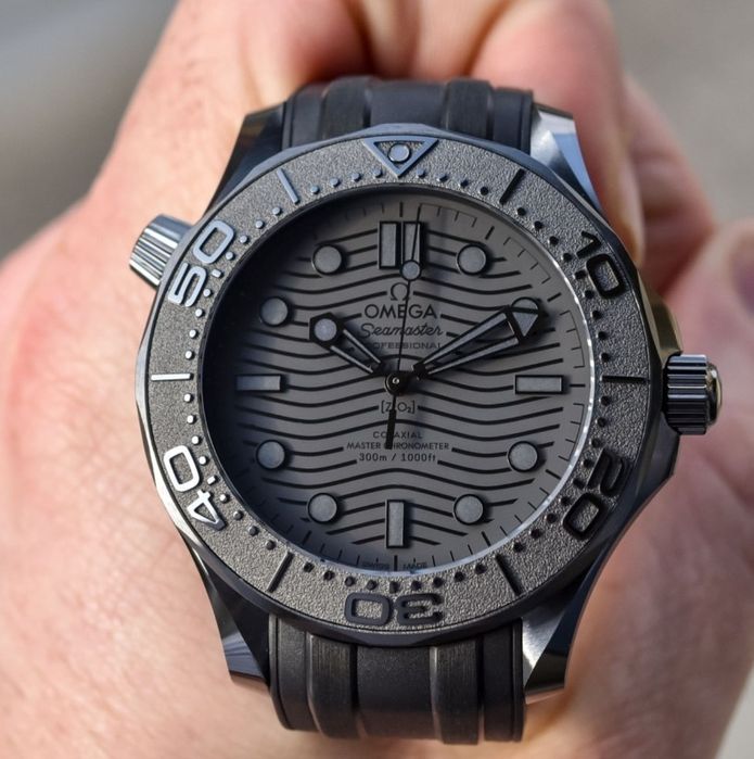 Omega Seamaster Diver 300M Black Black