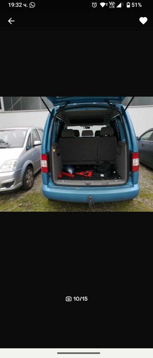 VW Caddy 1.4 16V На Части