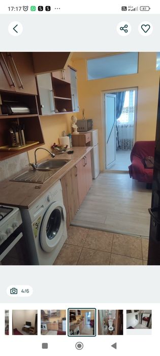 Garsoniera de inchiriat zona zahana strada Crișan