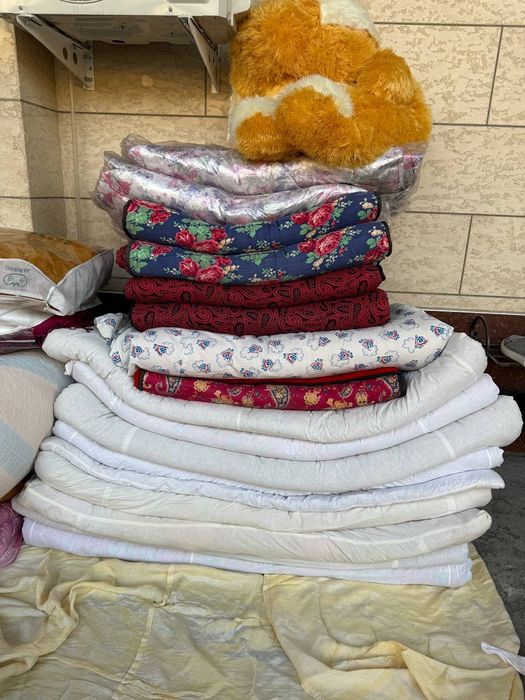 Курпа, купачалар,орттирилган тоза пахта ва одеяло