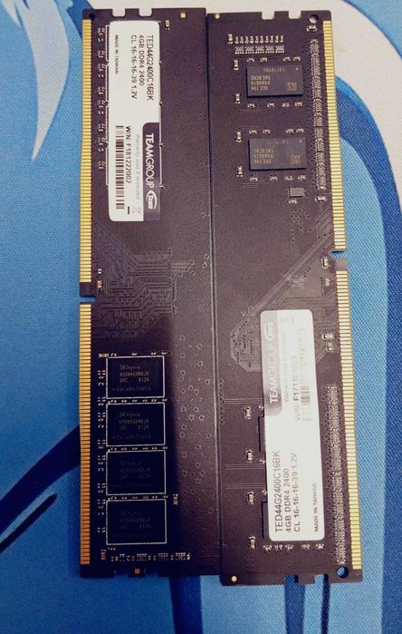ОЗУ TeamGroup 2*4=8Gb