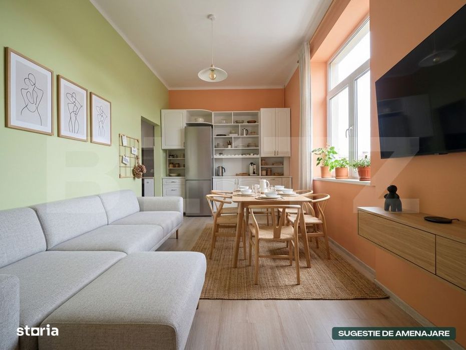 Apartament 3 camere, 75.25 mp, zona Semicentrala — fotografia 1